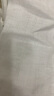 无印良品（MUJI）女式 汉麻水洗衬衫领长袖衬衫女士衬衣外套外衣 25年夏季女装上衣 淡绿色 S （155/80A） 实拍图