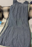 佐丹奴无袖裙子女夏季新款棉麻绑带收褶圆领背心连衣裙女13465352 实拍图