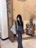 CHARLIE&KELLI小c&k女包2026新款包包彩色编织包条纹托特包度假通勤单肩斜挎包 彩色【代写贺卡 赠专柜礼袋】 实拍图