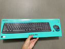 罗技（Logitech）MK275 键鼠套装 无线键鼠套装 办公键鼠套装 全尺寸 商务键鼠套装 带无线2.4G接收器 黑蓝色 实拍图