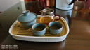 拜杰茶盘茶托 茶台小茶盘功夫茶具托盘储水式简约沥水盘茶海 小号 实拍图
