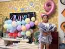 仕彩 简约风生日派对气球背景墙场景布置儿童男孩女宝宝生日快乐装饰 实拍图