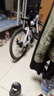SANGPU折叠自行车成人山地车公路学生男变速赛车越野单车通勤城市代步女 顶配辐条-白黑【普通胎】 26寸21速【适合身高165-180cm】 实拍图