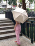 JCZS德国品牌迷你七折太阳伞生防晒防紫外线便携小巧晴雨两用遮阳伞 胶囊盒-七折-天空蓝 三折168股 x 92cm 实拍图