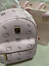 凯蒂猫（hellokitty）双肩包时尚百搭女大学生书包大容量轻奢高级感女包包休闲旅游背包 粉色 小号（尺寸：24*11*26） 实拍图