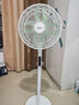 美的（Midea）【超级单品】七叶轻音立式电风扇家用柔风落地扇台式桌面小型风扇大风量节能摇头宿舍电扇 SAF30AB 实拍图
