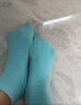 棉十三7双袜子女蹦床袜防滑地板袜儿童【精梳棉瑜伽】硅胶室内亲子短袜 实拍图
