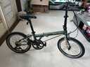 大行（DAHON）经典P8折叠自行车成人20英寸8速男女式通勤运动单车KBC083 消光灰绿【JD定制】 实拍图