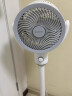 艾美特（AIRMATE）【小暴风】空气循环扇大风量摇头电风扇家用台式落地扇升级加高换气轻音柔风小风扇 FA18-X115 实拍图