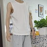 班尼路（Baleno）纯棉背心男夏季美式潮牌男款运动坎肩休闲宽松设计感男士无袖上衣 实拍图