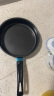 【热销百万】家用不粘锅迷你小煎锅平底锅煎蛋煎饼锅 黑色 18cm 实拍图
