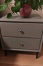 顾家家居（KUKA）门店同款时尚简约床头柜卧室储物柜柜子PT7857G床头柜-暮岩灰 实拍图