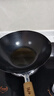 神田炒锅老式铁锅窒化熟铁炒菜锅日本进口物理无涂层不生锈 30cm 带盖 实拍图