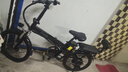 凤凰（Phoenix）电动车锂电池助力车折叠代驾车长续航男女士成人电动自行车电瓶车 20寸风雅/辐条轮/单速/黑色 10AH电动续航30公里 实拍图