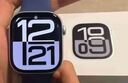 Apple/苹果 Watch Series 10 智能手表GPS款46毫米亮黑色铝金属表壳黑色运动型表带M/L MX273CH/B 实拍图