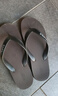 卡帝乐鳄鱼人字拖男防滑夏季外穿橡胶室外专用高端室内厚底凉鞋夹脚男士拖鞋 黑色 42 实拍图