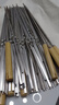 原始人烧烤签子不锈钢烧烤用具羊肉串签字烤肉签扁签铁签圆烤针烤肉钎子 50支扁签+50支圆签+10支木柄签 实拍图