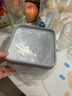 佳帮手车载桌面垃圾桶2.4L无盖家用客厅梳妆台垃圾收纳桶网红轻奢白色 实拍图