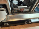 AEG 欧洲原装进口13套大容量独嵌两用家用洗碗机舒适升降碗篮 卫星喷淋 三重烘干自动开门 FFB83807PM 实拍图