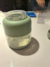 摩兰德德国品牌榨汁机便携式榨汁杯小型果蔬机水杯一体家用果汁鲜榨机随身杯充电式榨汁桶电动吨吨杯 800ml清新绿丨一杯双盖【可碎冰，秒榨汁】 34叶精钢刀头【赠食谱+吸管+挂绳】 实拍图