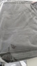 自然屋衣服收纳箱家用布艺整理盒衣柜装衣物折叠筐牛津布储物箱子神器 魅影灰-双开门-加厚牛津布 66L（50*40*33）加粗钢架-无异味 实拍图