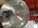 三禾无涂层不粘炒锅炒菜锅钛合金钛钛锅32cm天穹黑配钢铲LC32S1 实拍图
