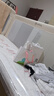 coolbaby拼接床无缝拼接婴儿侧边实木床加宽高护栏新生儿床 旗舰款【单床+4D床垫】200*60 实拍图
