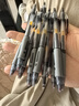 【百万销量】按动中性笔速干碳素0.5mm黑色学生学习会议签字笔商务高颜值学生考试笔 黑色 【10支笔黑色】 实拍图
