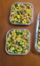 【10只装】冰箱保鲜盒食品级冷冻收纳盒微波炉饭盒便当盒学生 可冷冻收纳盒 10个装 350ml 实拍图