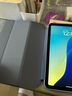 毕亚兹适用2025/22款A16芯片iPad 11/10保护套 苹果平板电脑11/10.9英寸智能休眠保护壳 PB382-薰衣草 实拍图