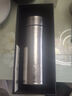 丽贝德商务钛杯保温杯内外纯钛泡茶杯大容量礼盒 皓月银 460ML 实拍图