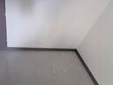 佐佑众工pvc软踢脚线自粘加厚柔性塑胶地板收边条硅胶卧室软质取暖地脚线 1米【宽5CM】 莹润白 实拍图