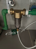 BOSCH 博世前置过滤器 8T大通量 40微米虹吸反冲双面刮洗 全屋过滤器净水器 母婴级0铅0双酚A AQ1000PM6【升级8吨+反冲洗】 实拍图