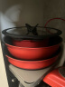 特福（Tefal）锅具套装百变锅可拆卸煎炒锅有钛不粘锅六件套千叶玫瑰红 实拍图
