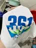 361°童装儿童短袖2026夏季男童短袖t恤男大童夏季短袖上衣 白 160 实拍图
