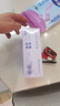 乌斯京（WOLSGIN）一次性手套 防护丁腈手套 大码50只 加厚餐饮食品级紫色橡胶手套 实拍图