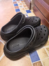 卡骆驰（crocs）经典泡芙Clog男女一脚蹬懒人沙滩鞋 CR207521-001 37 实拍图