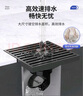 潜水艇（Submarine）黄铜防臭地漏套装卫生间干区淋浴大排量洗衣机长条隐形全铜主体 套装C：1淋+2干+1洗（配弯头） 实拍图