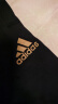 阿迪达斯 （adidas）运动裤男春季宽松透气直筒裤跑步运动防风休闲裤 黑金直筒裤 L  实拍图