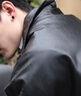墨者善石黄金耳钉弯钩情侣款足金999黑玛瑙耳饰男女单只个性养耳棒小克重 耳针款(小号7mm)单只价送耳堵 实拍图