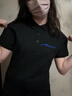 吴衣斯冰丝polo衫定制工作服印字logo文化广告衫工衣订做t恤聚会工服 600冰离子藏蓝色可定制 M可定制 实拍图