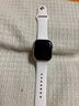 Apple/苹果 Watch Series 10 智能手表GPS款42毫米玫瑰金色铝金属表壳淡桃粉色运动型表带S/M MX1R3CH/B 实拍图