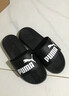 彪马（PUMA）厚底轻盈沙滩透气拖鞋男女情侣夏季休闲凉鞋POPCAT360265 黑色-黑色-白色-10 42 实拍图