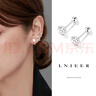Lnieer999足银耳钉女养耳洞螺丝拧扣耳骨钉睡觉免摘小耳环2025爆款耳饰 2mm超闪银耳钉【999足银】 实拍图