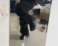 FILAFUSION斐乐潮牌女鞋硬糖鞋厚底老爹鞋女运动鞋女 黑色-BK 38 实拍图