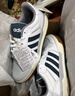 adidas「T头鞋」VL COURT 2.0复古休闲板鞋德训鞋阿迪达斯轻运动 白色/暗红/金色(推荐女生选小半码)   37 实拍图