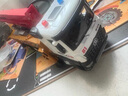 驰誉车玩 合金工程车儿童玩具可喷水搅拌车水泥混凝土泵车汽车模型 实拍图