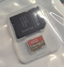 闪迪（SanDisk）128GB TF(MicroSD)内存卡 4K极速金卡A2 V30 U3行车记录仪 运动相机无人机 监控存储卡 读190MB/s 实拍图