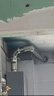 乐兰迪天然气热水器排烟管加长管壁挂炉排气管烟囱烟道管配件6cm直径90°弯头不锈钢止回阀带装饰盖 L8183 实拍图