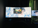 泰坦军团 34英寸 QD-MiniLED技术 HDR1000 180Hz 内置音箱 Type-C 65W 21:9曲面带鱼屏电竞显示器 M34E7R-N 实拍图